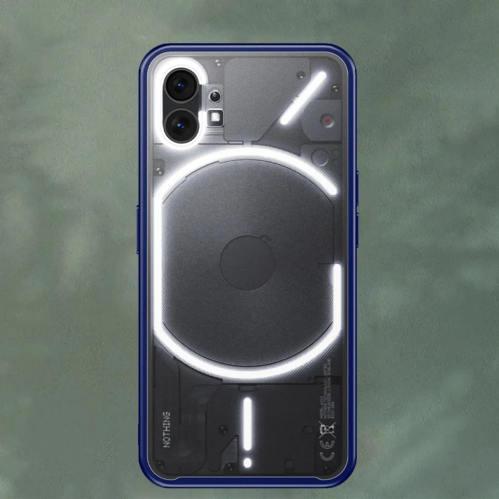 Deksel til Nothing Phone 1 Case 2 One Shockproof Cover Shell Touch Friendly Slim Frosted Translucent PC Back Rubber Bumper