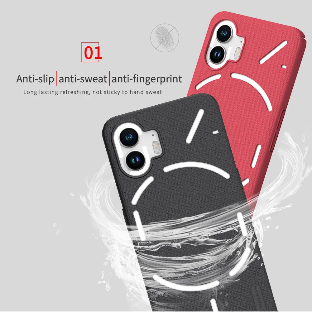 Deksel til Nothing Phone 2 two 5G Case Full Super Frosted 360 Back Cover Protective Cases for Nothing Phone 2