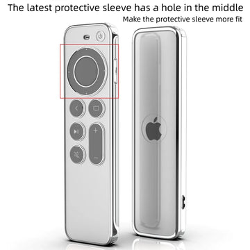 Deksel til Apple TV 4K Siri Remote beskyttelsesdeksel i myk TPU