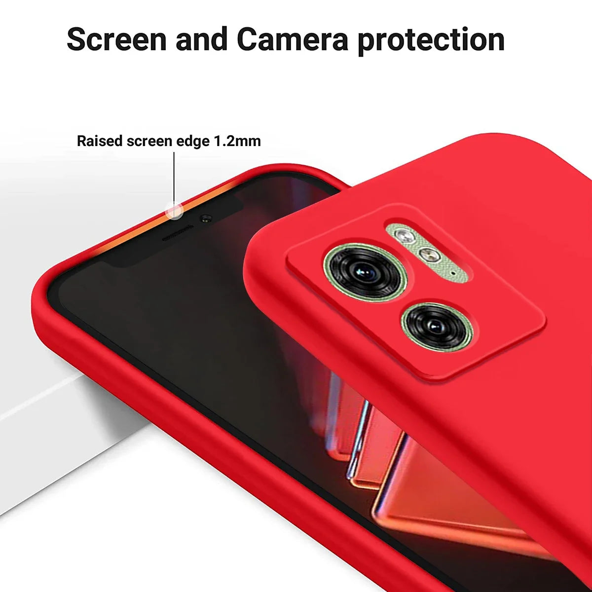 Deksel til Motorola Edge 40 Neo Pro G14 G54 G84 Case Liquid Silicone Strap Cover for Moto Edge 30 Ultra G73 G53 G23 G13 G22 G32 G62