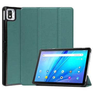 Deksel til TCL Nxtpaper Tab 10s Case Tri-Folded PU Leather Stand Magnetic Cover For Coque TCL 9080G 9081X 10.1 inch
