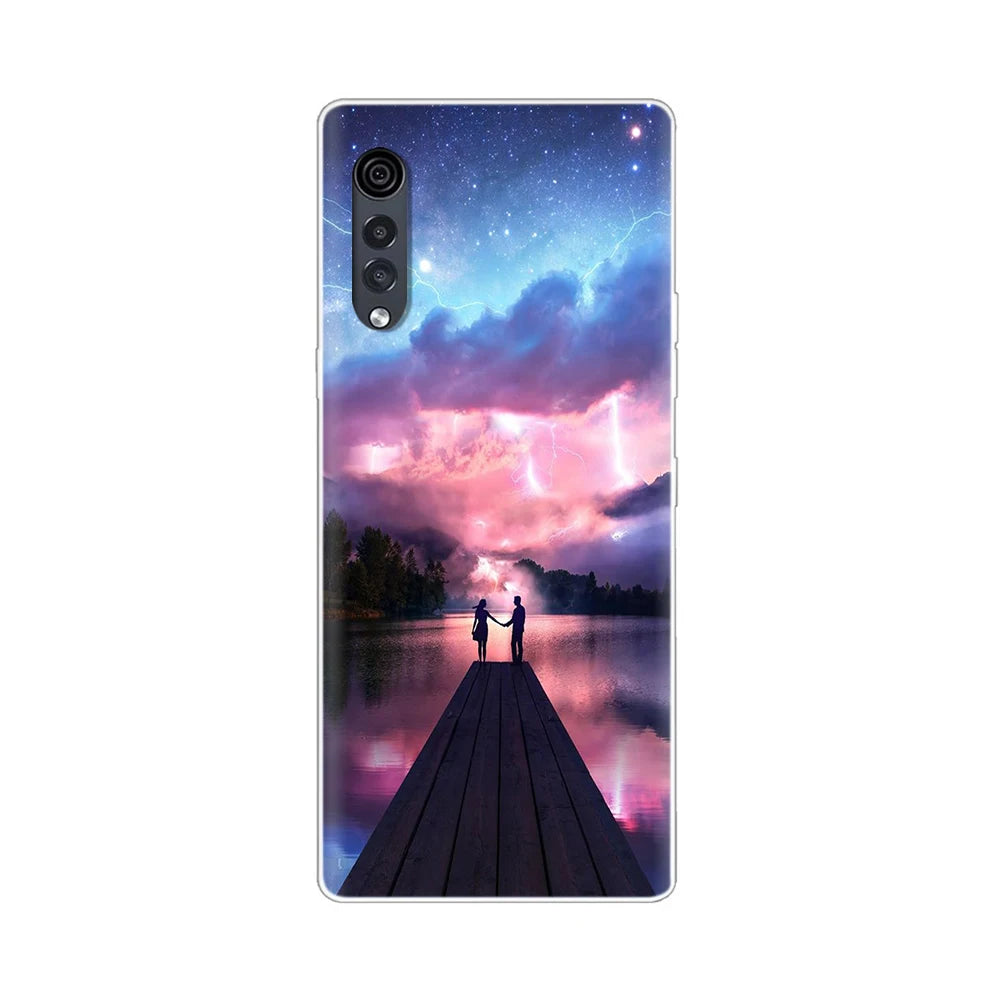 Deksel til LG Velvet Case Back Cover Protective Cases For LG Velvet 5G LM-G900 Silicone Transparent Cover Cases For LG Velvet Bumper