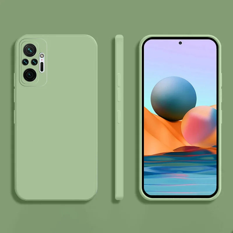 Deksel til Xiaomi Redmi Note 10 Pro Max 10S 1Original Note10 S 4G Matte Silicone Soft deksel