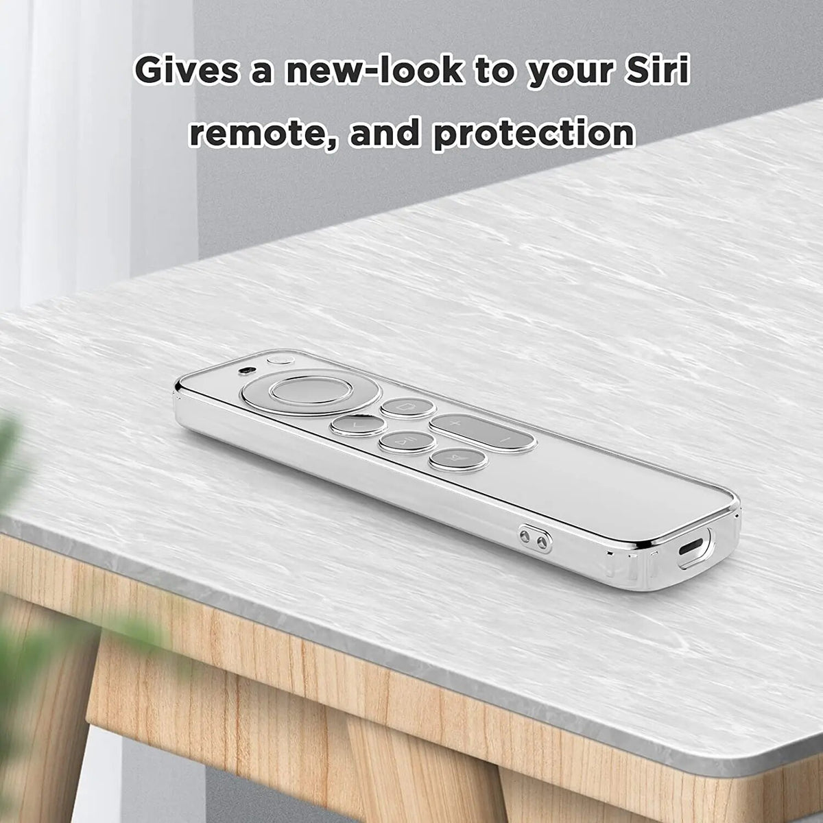 Deksel til Apple TV 4K Siri Remote beskyttelsesdeksel i myk TPU