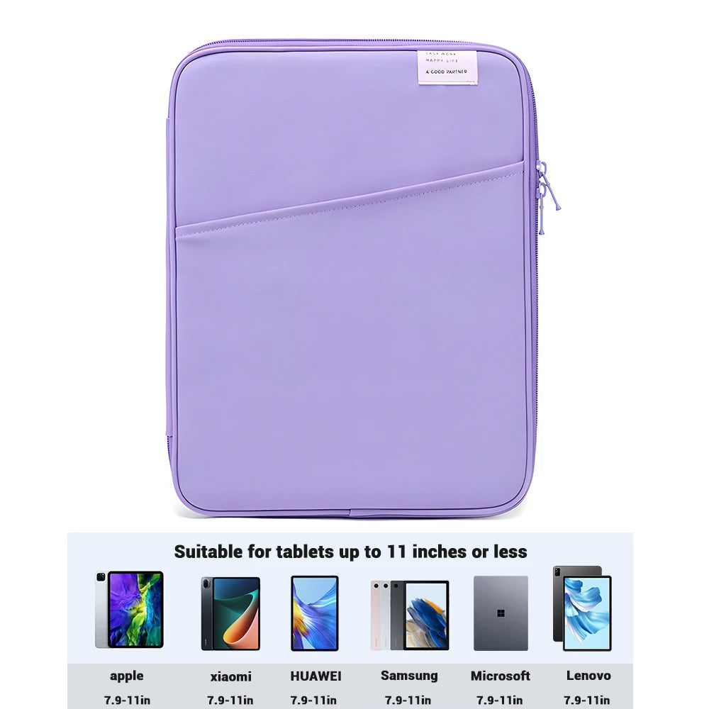 Deksel til iPad Air 4 5 Pro 11 Mini 5 6 iPad Xiaomi 5 Samsung Huawei Lenovo støtsikker veske/sleeve
