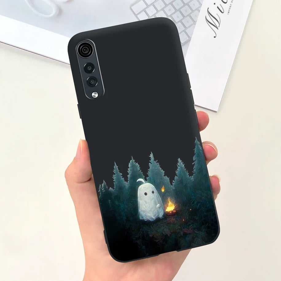 Deksel til LG Velvet 5G Case LM-G900N Fundas Soft Silicone Matte Phone Cover For LG Velvet LMG910EMW Back Case Coque on LGVelvet Bumper