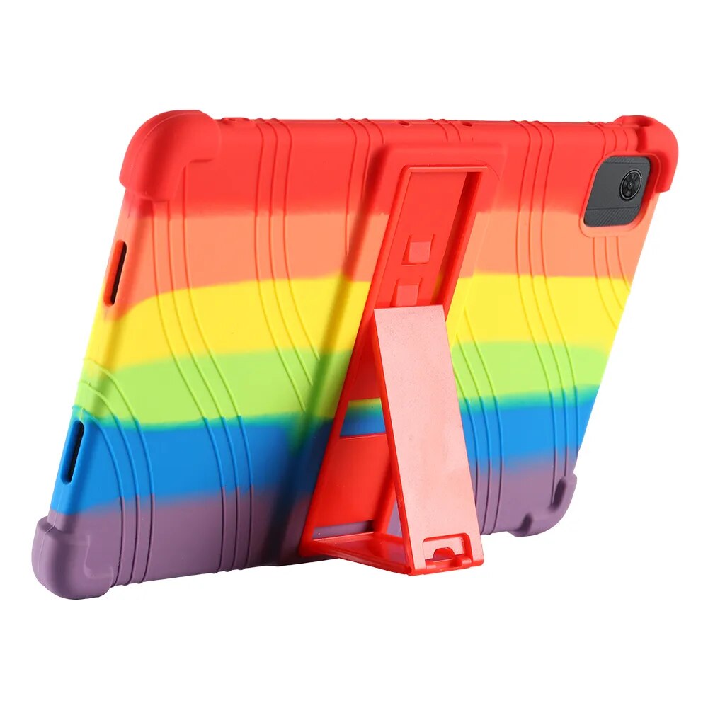 Deksel til TCL Tab 8 LE 9137W Tab 10S 10L Shockproof Standing Case 10.1 inch Tab 10 MAX 10.36 inch Tablet Case Silicon soft Kick Cover