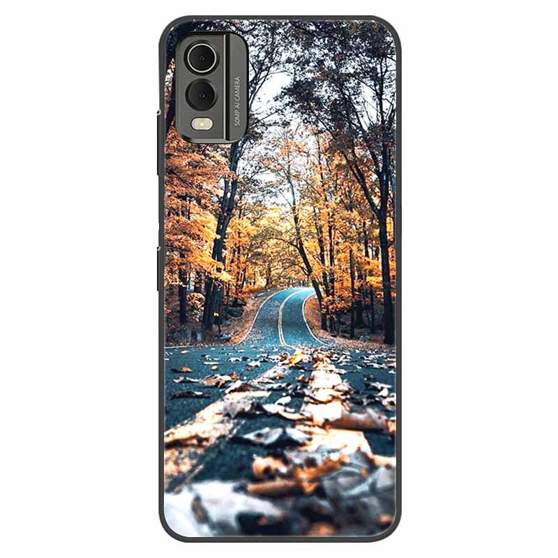 Deksel til Nokia C32 deksel støtsikkert silikondeksel For Nokia C32 C 32 Phone deksel NokiaC32 med motiv Shells