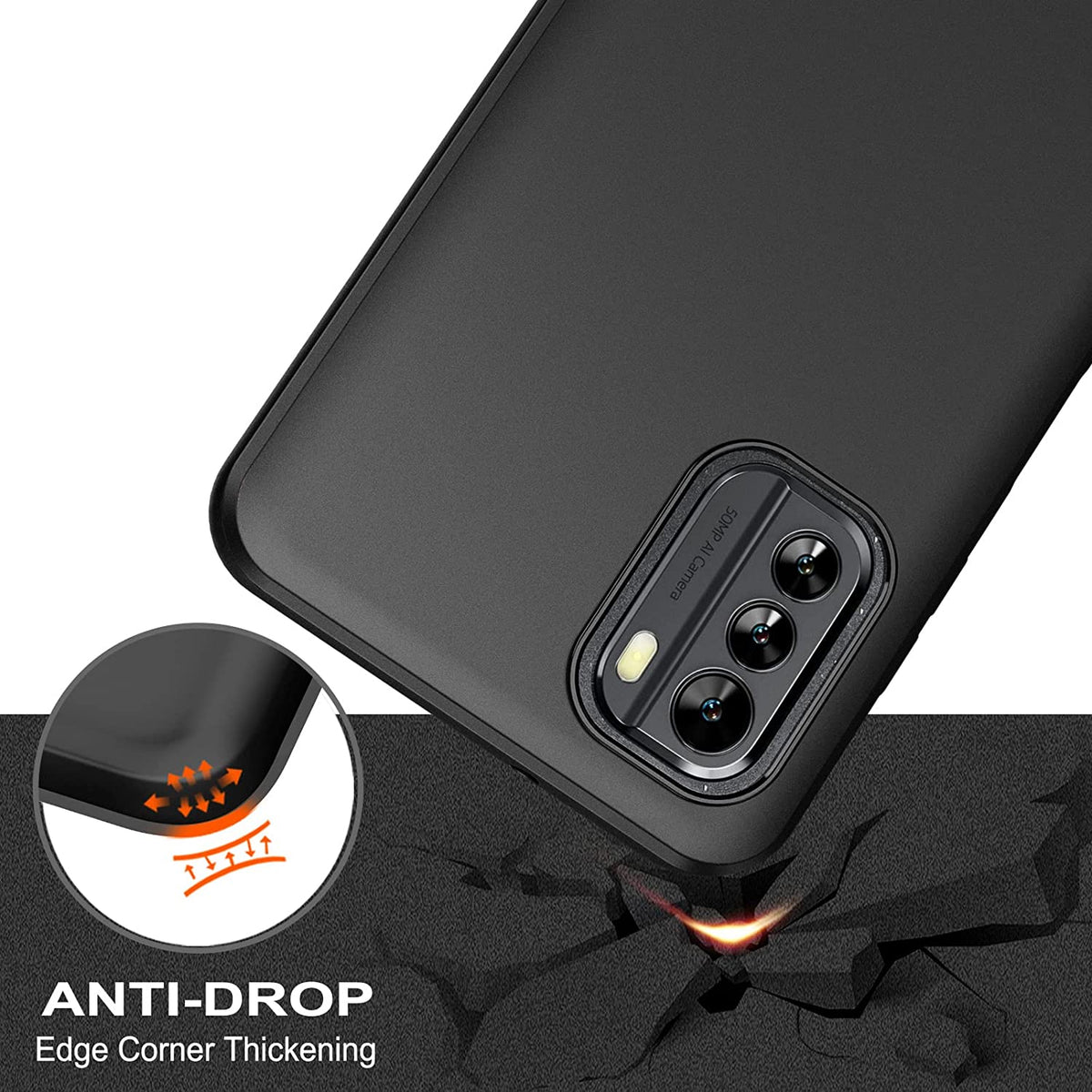 Deksel til Nokia G60 X30 C1 G400 C100 C200 C21 Plus G21 G11 XR20 X10 X20 G10 G20 C10 C20
