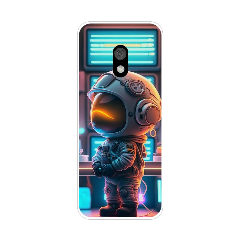 Deksel til Nokia 215 220 235 4G 2024 deksel Fashion Soft Silicone Back deksel for Nokia 235 4G 2024 deksel etui 215 2024 Cute