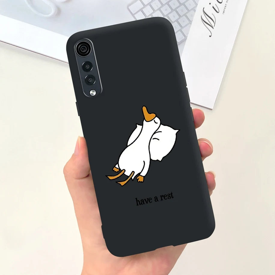 Deksel til LG Velvet 5G Case LM-G900N Fundas Soft Silicone Matte Phone Cover For LG Velvet LMG910EMW Back Case Coque on LGVelvet Bumper