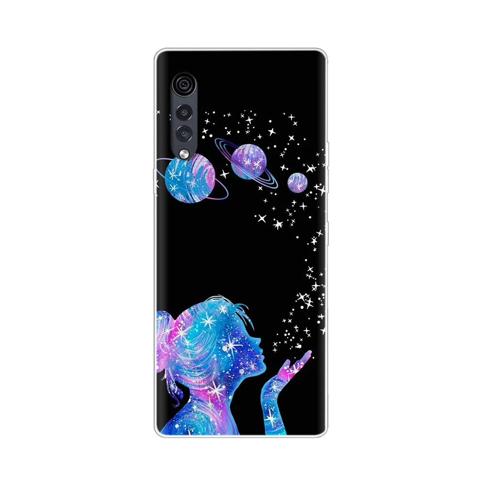 Deksel til LG Velvet Case Back Cover Protective Cases For LG Velvet 5G LM-G900 Silicone Transparent Cover Cases For LG Velvet Bumper