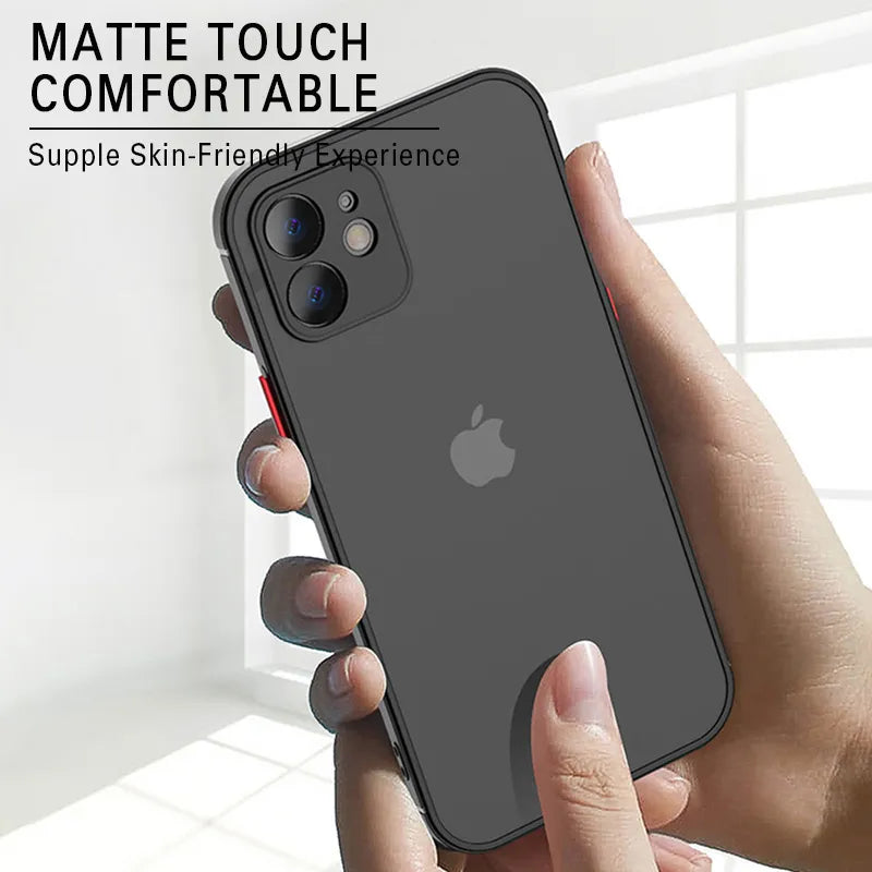 Deksel til iPhone 13 12 11 14 Pro Max Mini Luxury Soft Silicone Støtsikkert deksel for IPhone X XS Max XR 15 7 8 Plus SE