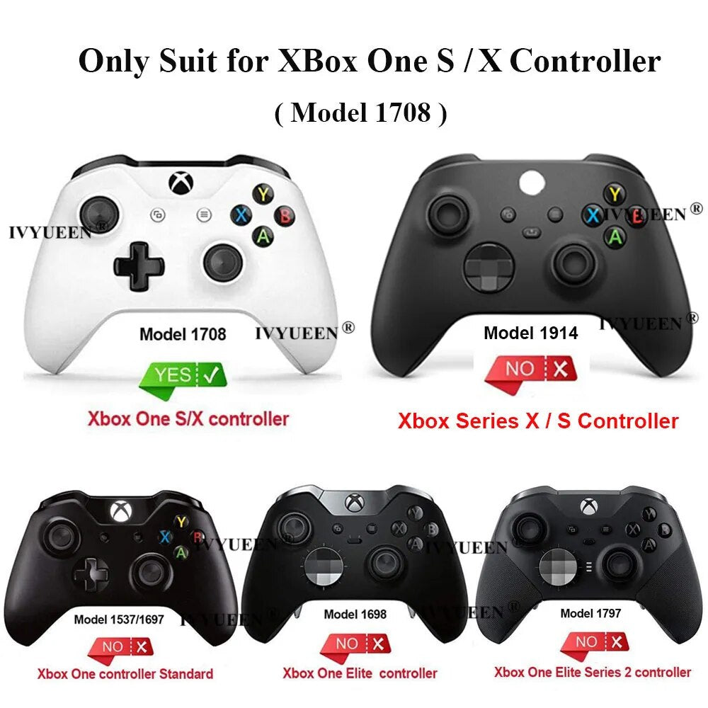 Deksel til XBox One X S Slim Controller with Thumbsticks Caps Grips