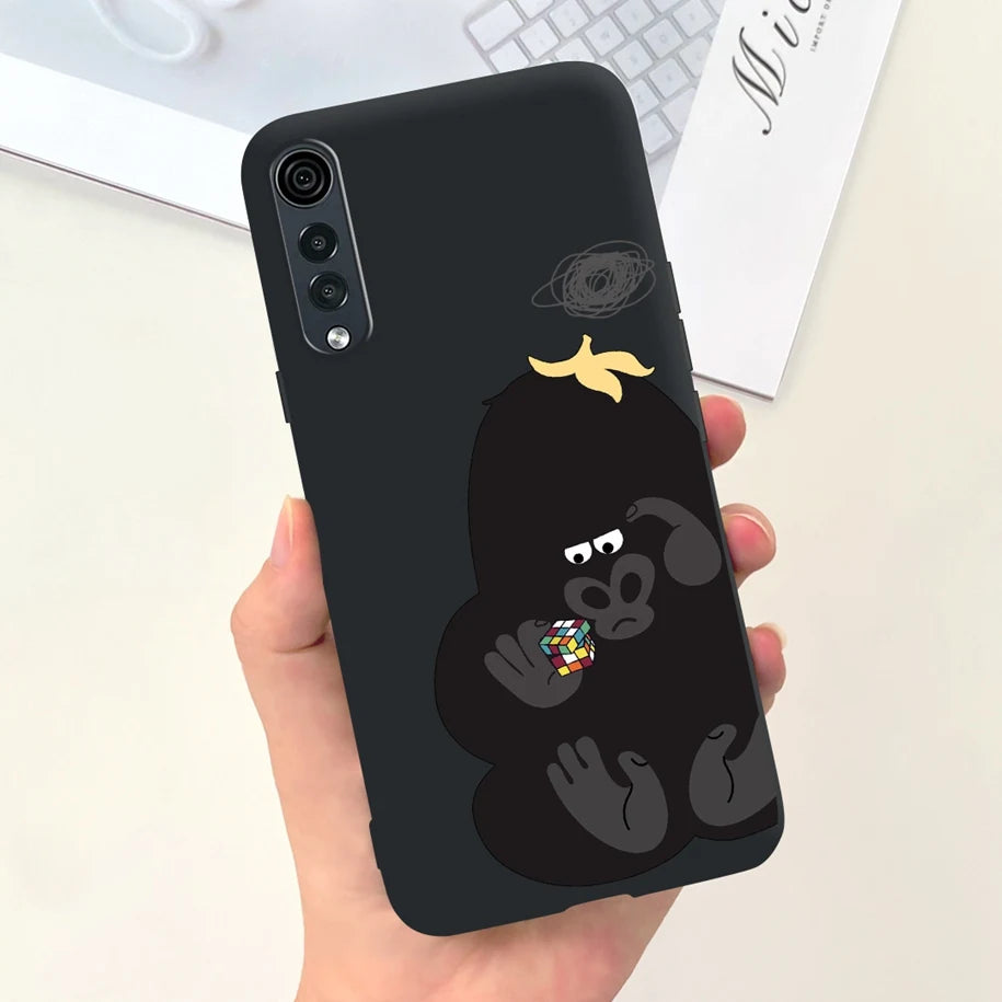 Deksel til LG Velvet 5G Case LM-G900N Fundas Soft Silicone Matte Phone Cover For LG Velvet LMG910EMW Back Case Coque on LGVelvet Bumper