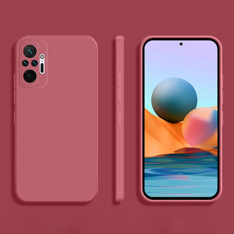 Deksel til Xiaomi Redmi Note 10 Pro Max 10S 1Original Note10 S 4G Matte Silicone Soft deksel