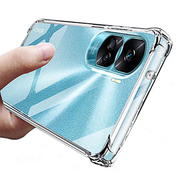 Deksel til Huawei Honor 90 Lite Pro Transparent Silicone Case Back Cover 70 Lite Pro X8a X9a X7a X6 X5 5G