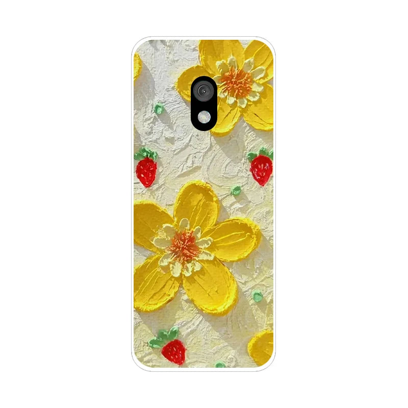 Deksel til Nokia 215 220 235 4G 2024 deksel Fashion Soft Silicone Back deksel for Nokia 235 4G 2024 deksel etui 215 2024 Cute