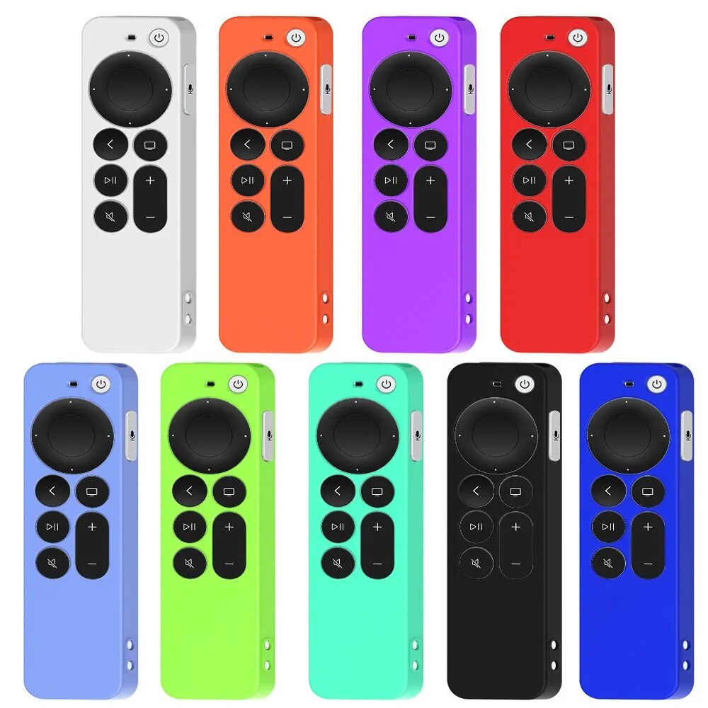Deksel til Apple TV 4K (2. Gen) Siri Remote støtsikkert silikondeksel