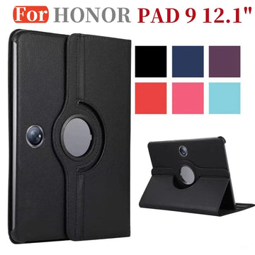 Deksel til Huawei Honor Pad 9 12.1 inch 2024 Stand Cover PU Leather Case For Honor Pad 9 HEY2-W09 HEY2-W19 funda