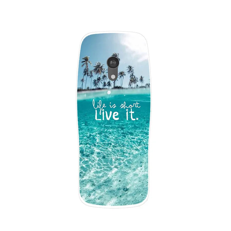 Deksel til Nokia 3210 4G 2024 deksel bakdeksel for Nokia 3210 4G 2024 støtsikkert gjennomsiktig silikondeksel for Nokia3210 4G