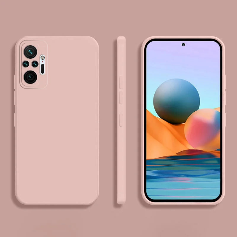 Deksel til Xiaomi Redmi Note 10 Pro Max 10S 1Original Note10 S 4G Matte Silicone Soft deksel