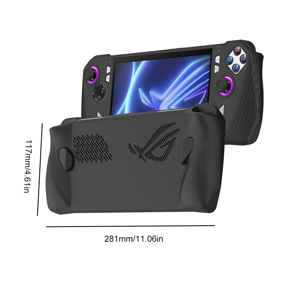 Deksel til Asus ROG Ally ripebestandig silikondeksel