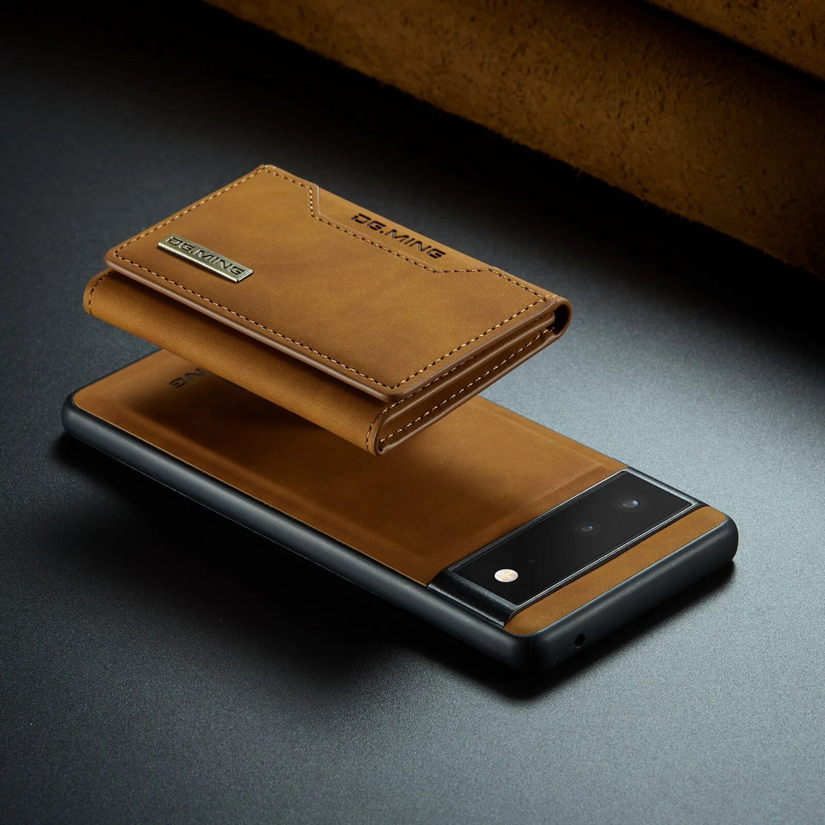 Deksel til Google Pixel 6 Pro Pixel 7A 7 6Pro Folio Leather Phone Stand Cover Funda