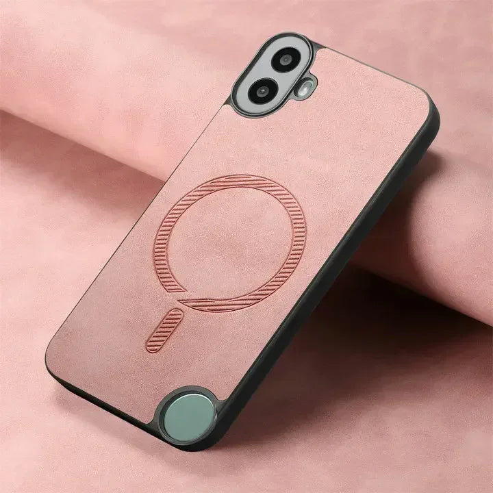 Deksel til Nothing CMF Phone 1 2 Pro 3a Luxury Case Magnet Leather Back Panel Wireless Charge Bumper Nothing CMF Phone1 2A Plus 5G Capa