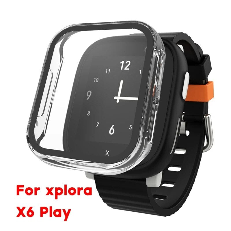 Deksel til Xplora X6 Play ripebestandig PC-bumper