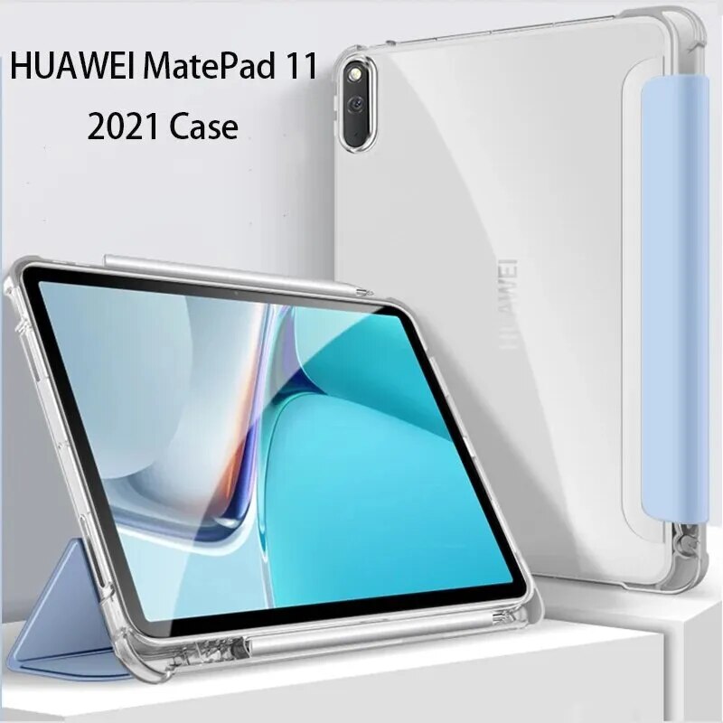 Deksel til Huawei Matepad T10S 10.1 T10 9.7 SE 10.4 Case MatePad 11 Pro11 10.4 Pro 10.8 V6 V7 with Pencil Holder