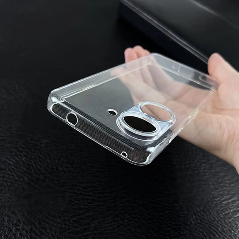 Deksel til ASUS Zenfone 10 9 8 7 6 5 5Z Case Flexible Soft Crystal Clear TPU Cover Ultrathin Shockproof Shell Back Fundas Phone Coque