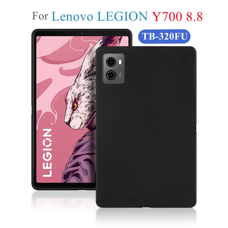 Deksel til Lenovo LEGION Y700 2nd Gen 8.8" TB-320F Game Tablet Back Case Cover For Legion Y700 2023 8.8 inch Silicone Cover