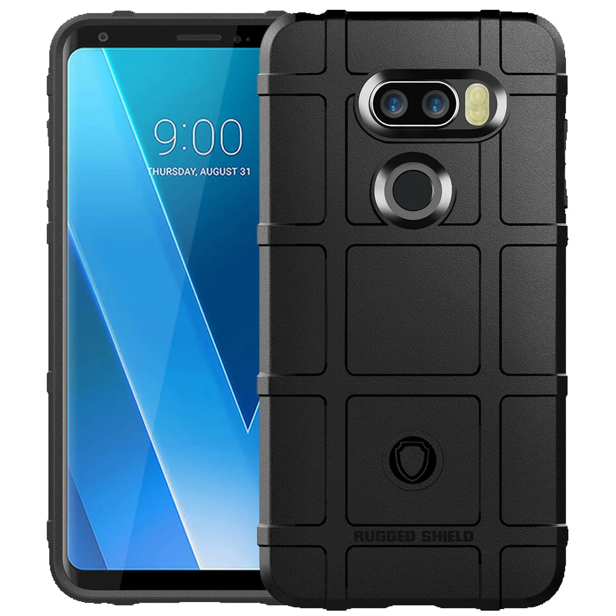 Deksel til Lg V30 V30+ V35 V30S ThinQ Shockproof Shield Phone Cover For LG V30 Plus V30s+ Thinq Soft Matte Case