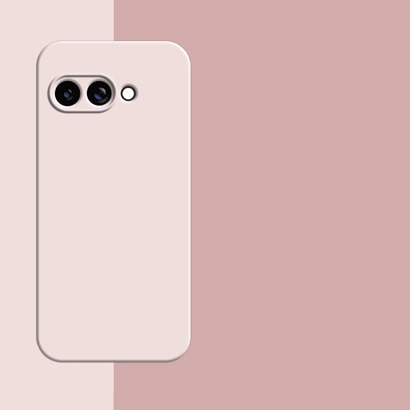 Deksel til Google Pixel 9a Case For Google Pixel 9a Cover 6.3 inch Original Liquid Silicone Rubber Shockproof Bumper Google Pixel 9a
