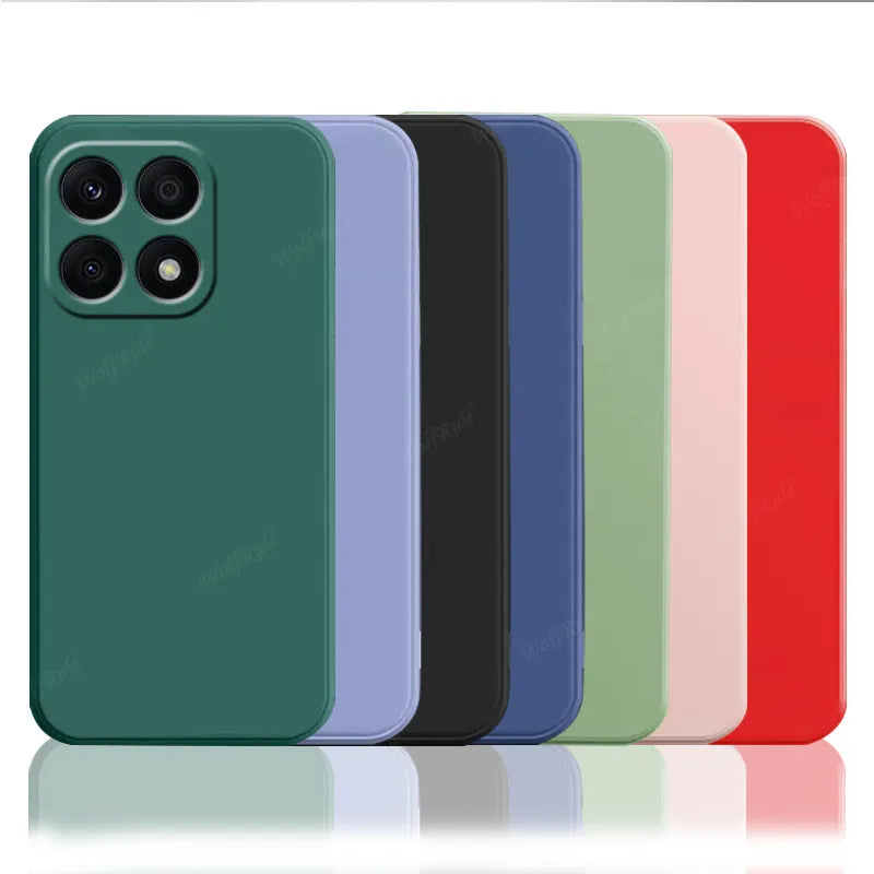 Deksel til Huawei Honor X8A Case For Honor X8A Capas Shockproof Bumper TPU Silicone Soft For Cover Honor X8 X6 X6S X7A X9A X8A Fundas
