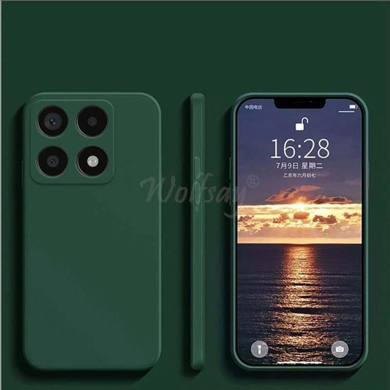 Deksel til Xiaomi 14T Pro deksel Liquid Silicone Original Plain Rubber TPU Protector deksel Xiaomi 14T Pro deksel TPU Shockproof Mi 14T Pro