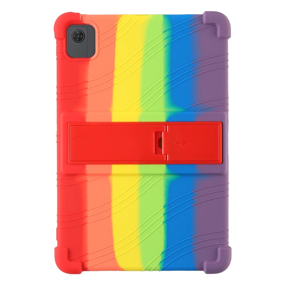 Deksel til TCL Tab 8 LE 9137W Tab 10S 10L Shockproof Standing Case 10.1 inch Tab 10 MAX 10.36 inch Tablet Case Silicon soft Kick Cover