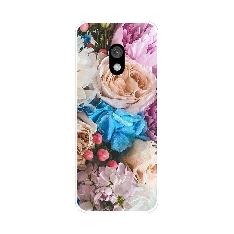 Deksel til Nokia 215 220 235 4G 2024 deksel Fashion Soft Silicone Back deksel for Nokia 235 4G 2024 deksel etui 215 2024 Cute