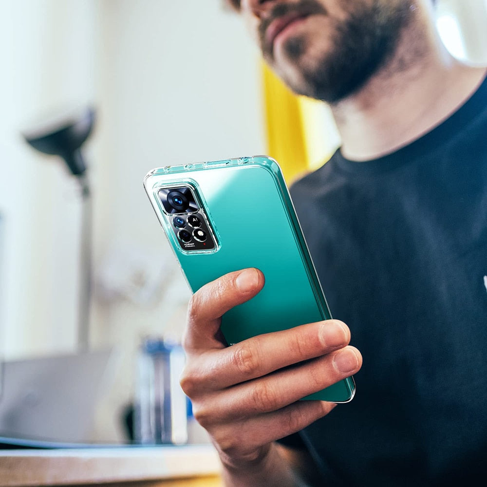 Deksel til Xiaomi Redmi Note 11 10 9 Pro 11S 11T 10S 10T 9S 9T Ultra Thin deksel For Redmi K50 K40 K30 Pro