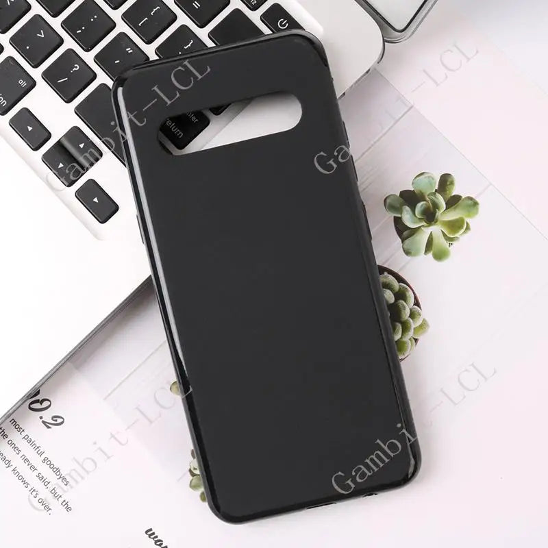 Deksel til LG V60 ThinQ 5G 6.8" 2020 LM-V600 A001LG Soft Silicone TPU Original Shockproof Back Cover ON V60ThinQ