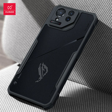 Deksel til ASUS Rog Phone 8 ROG Phone 8 7 Pro Case,Airbag Shockproof TPU+Acrylic Lens Protection Back Transparent Phone Cover