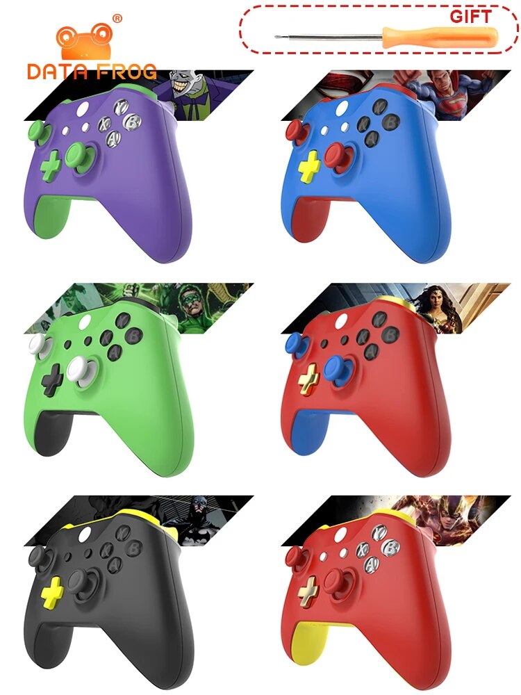 Deksel til Xbox One Slim Wireless controller Cover Case With Dpad RB LB RT LT Triggers Bumpers Button Mod Kit