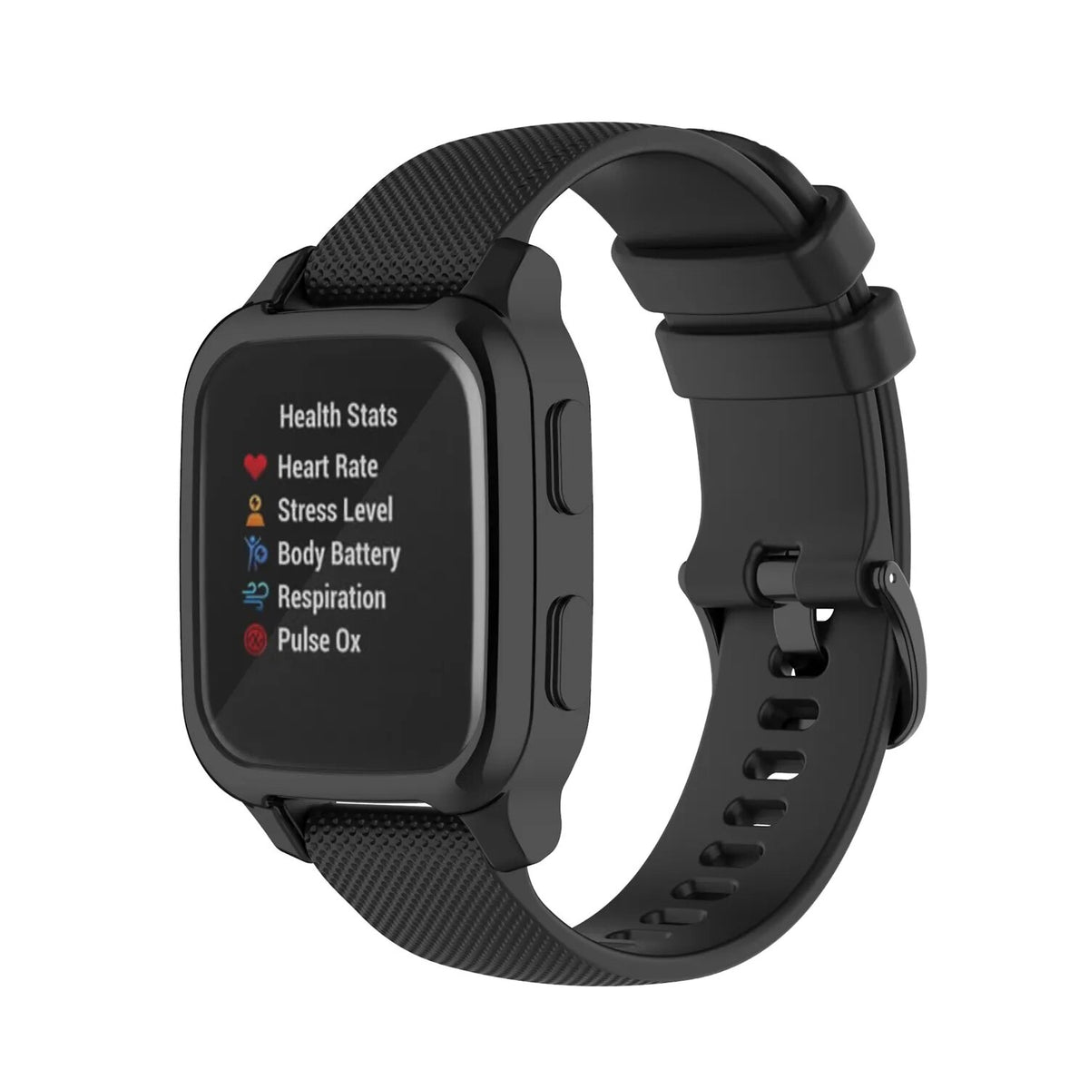 Deksel til Garmin Venu SQ heldekkende TPU