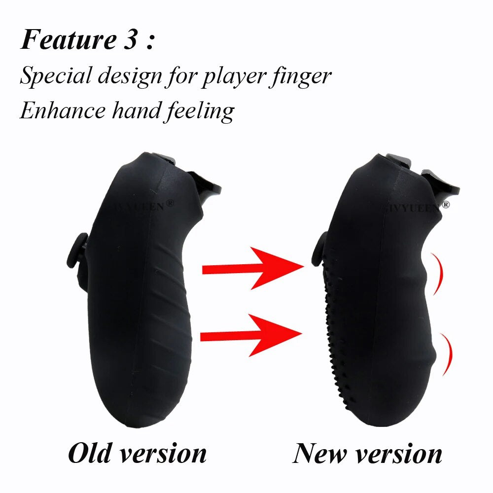 Deksel til Sony Dualshock 4 PS4 DS4 Pro Slim Controller Cover Analog Thumb Grip Caps