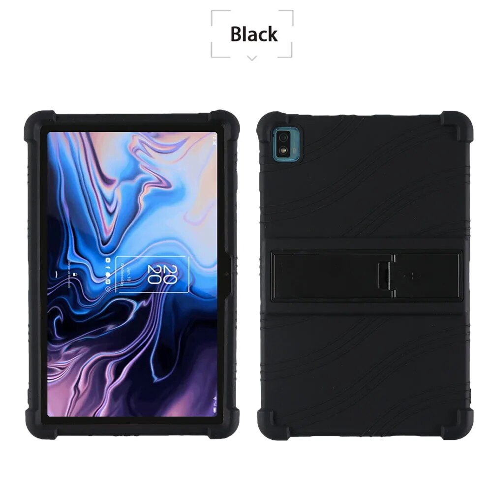 Deksel til TCL 10 Tab MAX Tablet 10.36 Android 10 Tablet Case Soft Silicon Stand Protect Shell Shockproof Case Tablet Sleeve