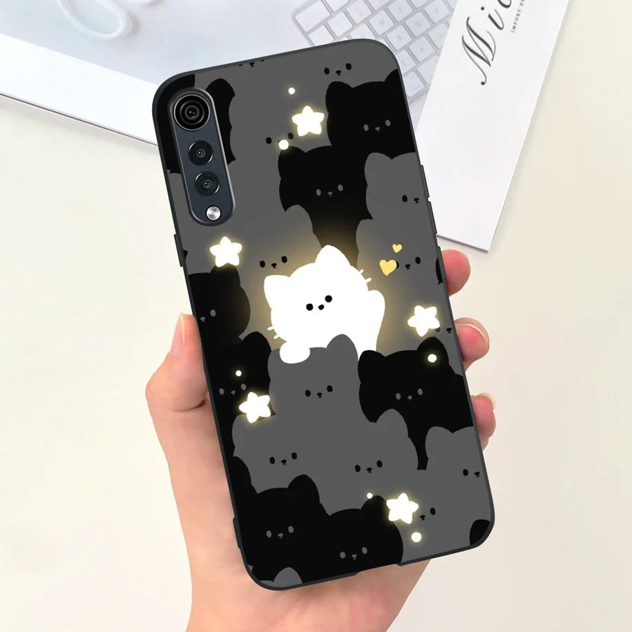 Deksel til LG Velvet 5G Case LM-G900N Fundas Soft Silicone Matte Phone Cover For LG Velvet LMG910EMW Back Case Coque on LGVelvet Bumper