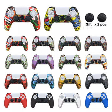 Deksel til SONY Playstation 5 For PS5 Accessories Controller Rubber Case For PS5 joysticks Thumb Grips Caps