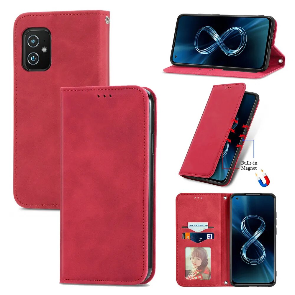 Deksel til Asus Zenfone 8 Rog Phone 6 D 7 Pro 6D Zenfone9 Zenfone10 ZS590KS Cover