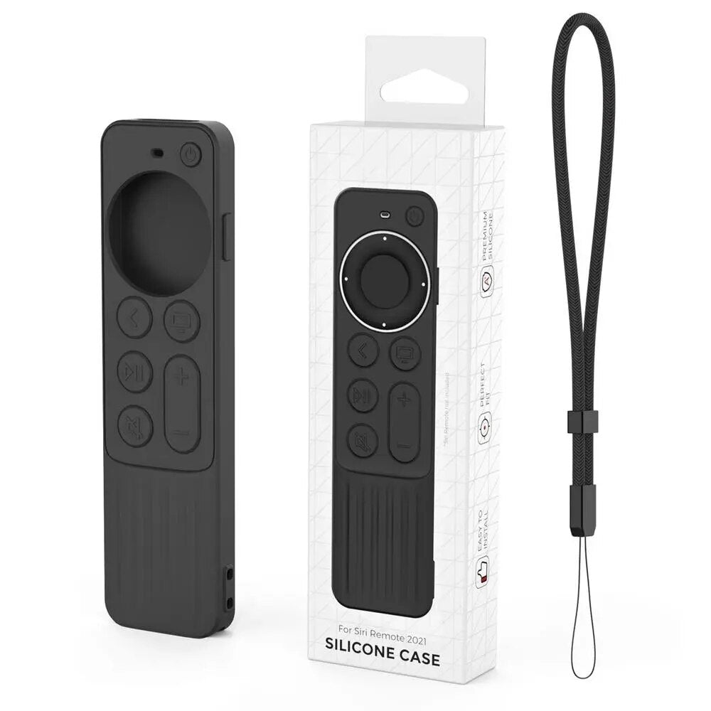 Deksel til Apple TV 4K Siri Remote støtsikkert silikondeksel